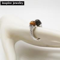 ราคา Inspire Jewelry ,แหวนชุบเงินอย่างหนาพิเศษเคลือบอีโค้ต เพื่อความคงทนแข็งแรง ใส่ดี ไม่ดำ ฟรีไซด์ หินไทเกอร์ อาย (2742436709)