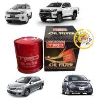 ราคา TKD กรองน้ำมันเครื่อง TRD Oil Filter VIOS YARIS ALTIS VIGO Revo Fortuner CHR Sienta 1J-2J แท้ญี่ปุ่นTRD (23957788322)