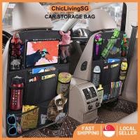 ราคา 2-in-1 Car Back Seat Organizer Bag - 6 Pockets Seat Storage Organizer, Universal Hanging Multi-Pocket (49104196743)