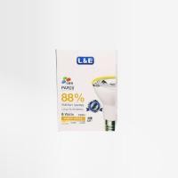 ราคา L&E หลอด LED PAR20 6W สี WW L&E (14372062280)