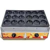 ราคา เตาโอปันยากิ 18หลุม/9หลุม เตาขนมบ้าบิ่น ใช้แก๊ส (27311643107)