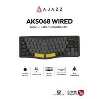 ราคา คีย์บอร์ดเกมมิ่ง Ajazz AKS068 Wired Version 68Key Mechanical Keyboard (25675921401)