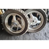 ราคา ล้อแม็กYamaha,ฟีลาโน่(หน้า-หลัง)สินค้าแท้มือสอง[1คู่] (27235989032)