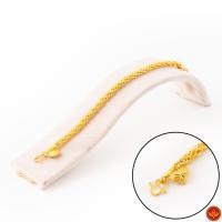 ราคา LSW สร้อยข้อมือทองคำแท้ 2 สลึง (7.58 กรัม) ลายเกลียวหางกระรอกห้อยปลายหัวใจ BD-115 (7035914296)