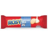 ราคา โรซี่ แครกเกอร์ ไส้ครีมรสนม 100 กรัม - Milk Cream Cracker 100g Rosy brand (25455541276)