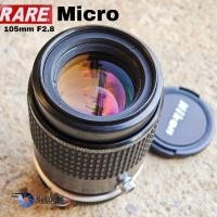 ราคา Nikon Micro Nikkor 105mm f2.8 AI-S Macro 1:2 Manual Focus F Mount เลนส์มาโคร (46009053245)