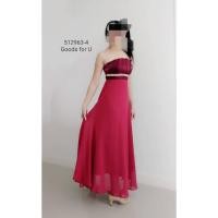 ราคา ชุดราตรี เดรสออกงาน เดรสเกาะอก size M (6250194105)