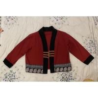 ราคา เสื้อคลุมภาคเหนือ เสื้อคลุมผ้าฝ้าย สีแดงเลือดหมู (16786767898)