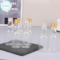 ราคา Xo94ol 10 ชิ้น 50 มิลลิลิตร Mini Clear PET รีฟิลขวดเล็กสําหรับงานแต่งงานขวดเหล้าพร้อมฝาปิดสกรูป้องกันการรั่ว TH (47109640938)