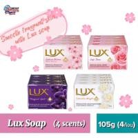 ราคา (1ก้อน) Lux สบู่ลักส์ สบู่ก้อน (4 กลิ่น) ขนาด 105 กรัม (43206248670)