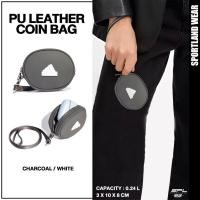 ราคา Adidas อาดิดาส กระเป๋าคล้องมือ กระเป๋าถือ สำหรับผู้หญิง PU Leather Coin Bag IP6293 GY (600) (29506293507)
