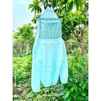 ราคา เสื้อตาข่ายสีเขียว 3 ขาพร้อมหมวก - HONEY BEE-CATCHING - EFFECTIVE ANTI-HONEY BURNS (43914547986)