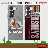 ราคา SLBS Hershey's Slim Impression เคสโทรศัพท์ for Galaxy Z Fold 6 (2type) | Fold6 Kisses Chocolate Cover (27183580356)