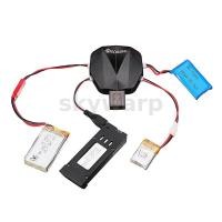 ราคา Eachine 4-in-1 1S 3.7V Lipo เครื่องชาร์จแบตเตอรี่ 12 สายชาร์จ JST MX2.0 XH2.54 USB สําหรับ E58 E010 (45509182203)