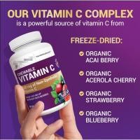 ราคา พร้อมสต็อก Fast Shipping สารสกัดจากผลไม้อินทรีย์ วิตามินซี Conifer Cherry Acai สตรอเบอร์รี่บลูเบอร์รี่เทคโนโลยีแช่แข็งแห้ง High Living2657409 (48108501891)