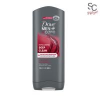 ราคา Dove men+care deep clean exfoliating body+face scrub 400ml (57860355021)