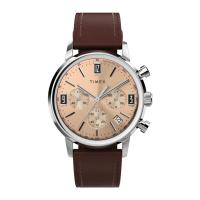 ราคา Timex TW2W51400 Marlin® Chronograph Tachymeter Leather Strap Watch 40mm. นาฬิกา นาฬิกาข้อมือ นาฬิกาข้อมือผู้ชาย (29354418143)