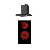 ราคา TEKA เครื่องดูดควันติดผนัง รุ่น LDH 60 TC Black สีดำ 60 ซม + TEKA เตาไฟฟ้า 2 หัวเตา รุ่น VE 2 Q BK สีดำ (28557247740)
