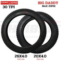 ราคา ยางนอกจักรยานขอบลวด ล้อโต ยางใน ARISUN CHAOYANG BIG DADDY ขนาด 26X4.0 20X4.0 (58056196674)