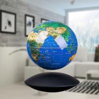 ราคา 20 ซม. Luminous Golden Suspended Globe UFO เครื่องประดับสีดําเทคโนโลยี Projection (51210471909)