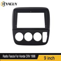 ราคา อะแดปเตอร์กรอบรถยนต์ สําหรับ Honda CRV C-RV 1997-2004 Android กรอบหน้าวิทยุจอแอนดรอยสำหรับใส่จอใหญ่9" ตรงรุ่นรถHonda CRV G1 ปี 1998-2002 (24350463916)