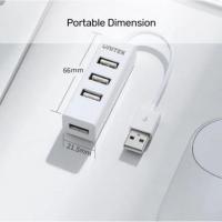 ราคา UNITEK ⚡️FLASH SALE⚡️(ราคาพิเศษ) Y-2146 4-Ports USB 2.0 Hub in White (46754058943)