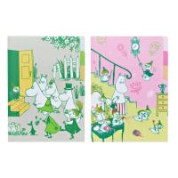 ราคา ไฟล์ดัชนี A5 3P Moomin 80th Anniversary Document Paper Organizer File Holder Limited Edition (45906509447)