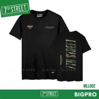 ราคา 7th Street เสื้อยืด แนวสตรีท รุ่น MILITARY LIFE ( ดำ ) MLL002 ของแท้ (7656005741)