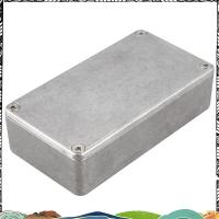 ราคา Super Guitar Effects Pedal อลูมิเนียม Stomp Box Enclosure สําหรับ DIY กีตาร์เหยียบชุด 1590B (55055428021)