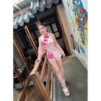 ราคา มือ1ป้ายValley Girl ไซส์S เซ็ท3ชิ้น เสื้อ+กางเกง+เสื้อคลุม (47255830913)