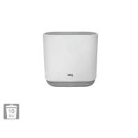 ราคา ถังขยะฝากด IDEO HOME รุ่น E1906 ขนาด 36 x 18 x 24.5 ซม. สีเทา (25737613211)