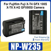 ราคา NP-W235 แบตเตอรี่ 2000mAh แบตเตอรี่สําหรับ Fujifilm Fuji X-T4 GFX 100S X-T5 X-H2 GFX50SI กล้อง NP W235 แบตเตอรี่ลิเธียม (50410635005)