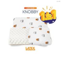 ราคา ☎((ซื้อ1 แถม1)) หมอนยางพารา แท้ รุ่นKnobby,รุ่นHealthy Premium grade -Latexmonster (12442347572)