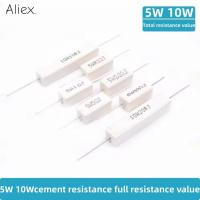 ราคา 10pcs 5W 10W 20Wตัวต้านทานซีเมนต์ความต้านทานพลังงาน 1R 2R 3R 8.2R 9.1R 10R 12R 15R 18R 20R 22R โอห์ม 1K 2K 5K 10K 20K 100K (27183374304)