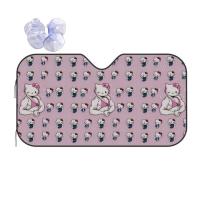 ราคา Custom Hello Kitty Bombada ม่านบังแดดกระจกแมวการ์ตูนพับสะท้อนแสง Sun Blocker หน้าต่างด้านหน้า Shade Visor (51858003672)