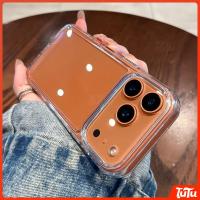 ราคา TuTu หรูหราอะคริลิคใสเคสโทรศัพท์สําหรับ iPhone 11 12 13 14 15 16 17 Pro Max Plus กันกระแทก Air กันชน Clear เคสโทรศัพท์ (56152462331)