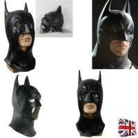 ราคา Batman Full Mask With Cowl The Dark Knight Rises Latex Helmet Adult Cosplay Prop (47758800356)