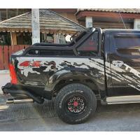 ราคา โรบาร์ทรงแขนยาววีโก้ v4 roll bar โรลบาร์ออฟโรด vigo เหล็กแขนยาว vigo 2004 - 2014 (10715264831)