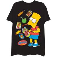 ราคา The Simpsons Mens Bart Simpson Classic Shirt Homer, Bart, Krusty and Lisa Premium Soft เสื้อยืดหนา (44801258108)