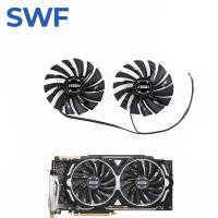 ราคา 2 ชิ้น/เซ็ต 95 มม.PLD10010S12HH พัดลมระบายความร้อนสําหรับ MSI Radeon R9 380 เกราะ 2X GTX 1060 1070 1080 TI RX 470 570 580 การ์ดเกม Fa (40479288791)
