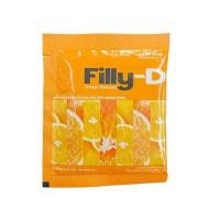 ราคา เครื่องดื่มเกลือแร่ ชนิดผง Filly-D ยกกล่อง 50ซอง (29469052323)