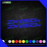 ราคา For ZX-25R ZX-250R motorcycle accessories decal racing fairing helmet fuel tank engine logo reflect (44379078950)