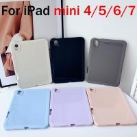 ราคา สําหรับ Apple iPad Mini 4 5 6 7.9 ผิว TPU กรณี iPad Mini 7 8.3 ปากกา groove anti-drop แท็บเล็ต Matte กรณี (44002017397)