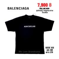 ราคา MIRROR BALENCIAGA T-SHIRT MEDIUM FIT IN BLACK (รับประกันสินค้าแท้) (19493297191)