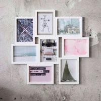 ราคา กรอบรูป ikea กรอบรูปแบบแขวน กรอบรูปแขวน 8 ช่อง ขนาด 55 x 58 สีขาว Picture frame Photo frame กรอบรูปมือสอง สภาพดีมาก (18214144738)