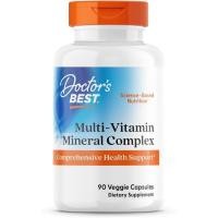 ราคา Doctors Best Multi-Vitamin Mineral Complex - Daily Vegan Multivitamin for Women & Men, Vitamins A, C, D3, E, K2, Riboflavin, อาหารเสริมเพื่อสุขภาพสําหรับผู้ใหญ่, Non-GM (52109733255)