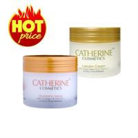 ราคา Catherine Cosmetics Placenta Cream 100ml. With Collagen & Vitamin E & Lanolin Cream with Grape Seed Oil and vitamin E (3907995955)