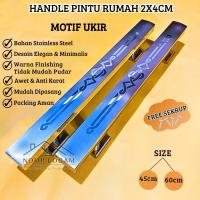 ราคา NOOR - มือจับประตูบ้านสแตนเลส 2x4 ซม. มือจับประตูบ้าน 45 ซม. 60 ซม. (42829658536)