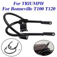 ราคา For TRIUMPH Bonneville T120 T100 2017 - 2021 2020 Motorcycle Rear Seat Passenger Handle Rear Pillio (49655041301)