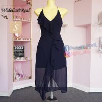 ราคา ชุดเดรสแต่งระบาย มือ 1 ป้ายห้อย งานป้าย : Widelia@real (2131532375)